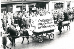 1966 Motto: Auf´s Korn nehmen wir des Jahres spektakulärste Tat, ein Haus zu bauen für den Rat