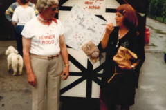 1983 Fußgruppe: Hühnerhaus mit Edith & Ückel